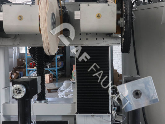 RTAF-AP04AZ-Zinc Alloy Sanitaryware Polishing Machine, four à broche roues de balayage polissage machine, machine de polissage CNC