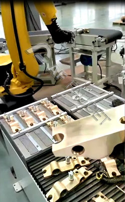 Machine de fabrication de robinets en ligne complèteCasting Machining CNC, meulage et polissage de robinet de revêtement PVD